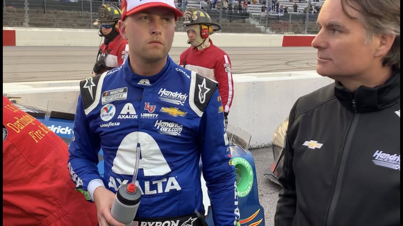 William Byron on Joey Logano: 