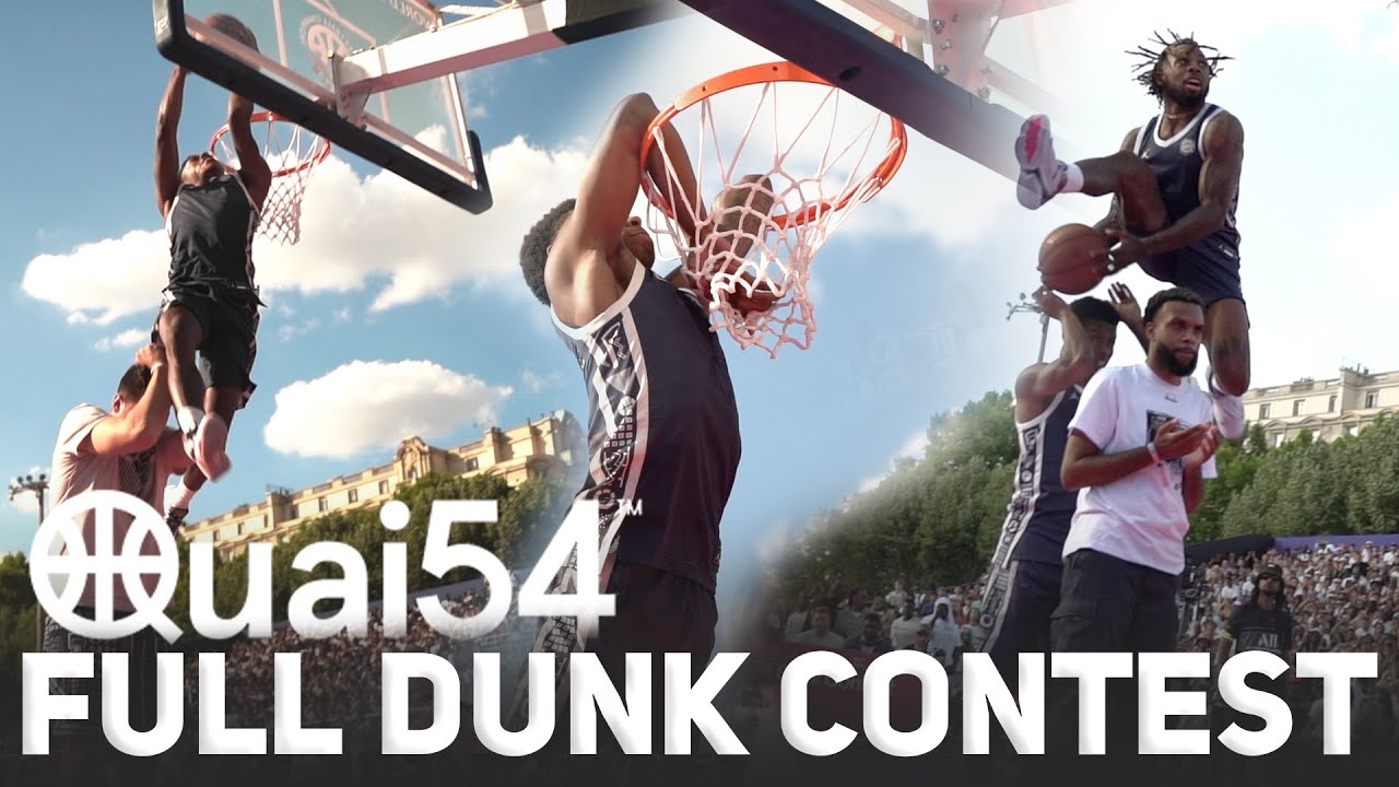 Quai 54 Dunk Contest 2022 in FULL - Every Dunk ! Tyler Currie Clears Luka Doncic!