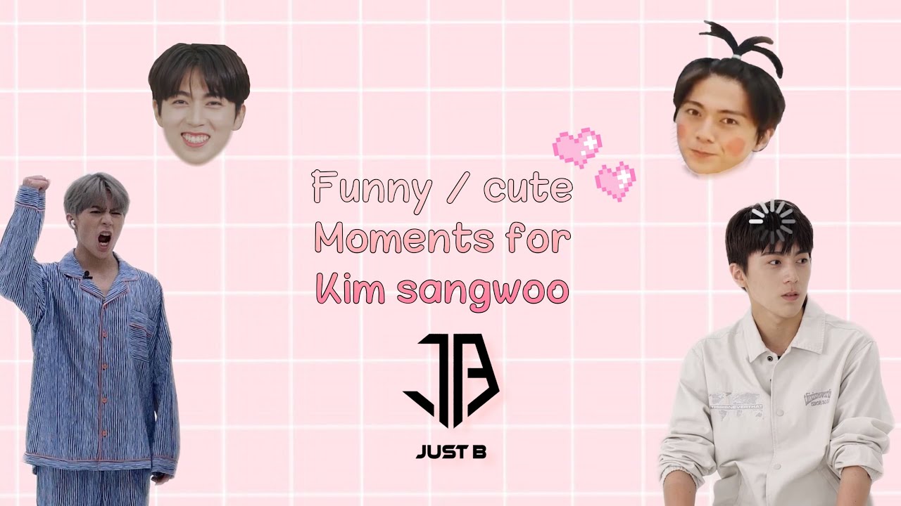 [justb / kim sangwoo] funny / cute moments 귀여운 김상우 모음
