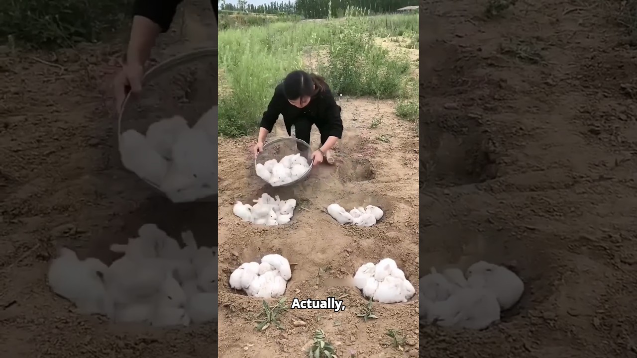 How china uses rabbits to turn desert green! 🐇🏜️