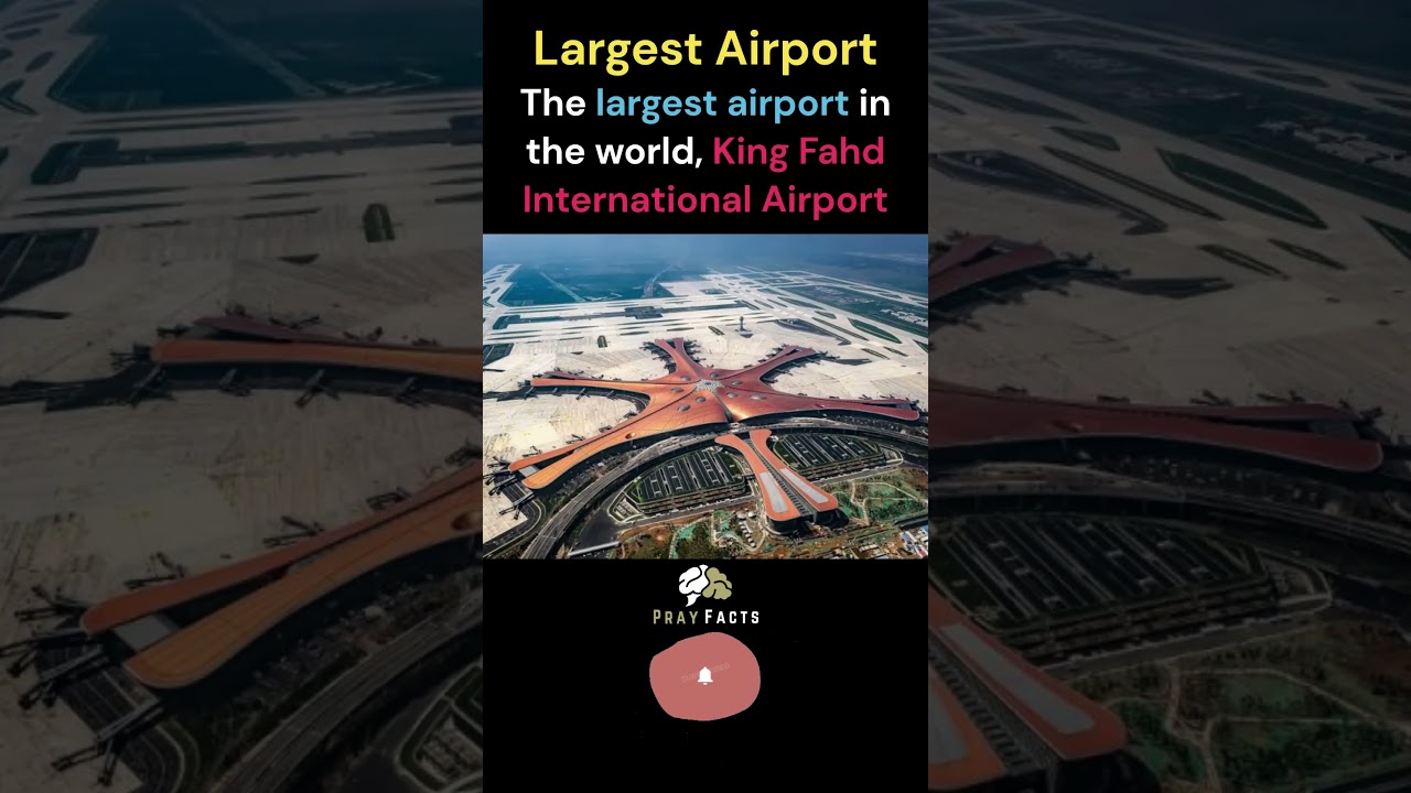 Sky's the Limit: King Fahd International Airport 🌍✈️ #amazing #facts #viral #trending #amazingfacts