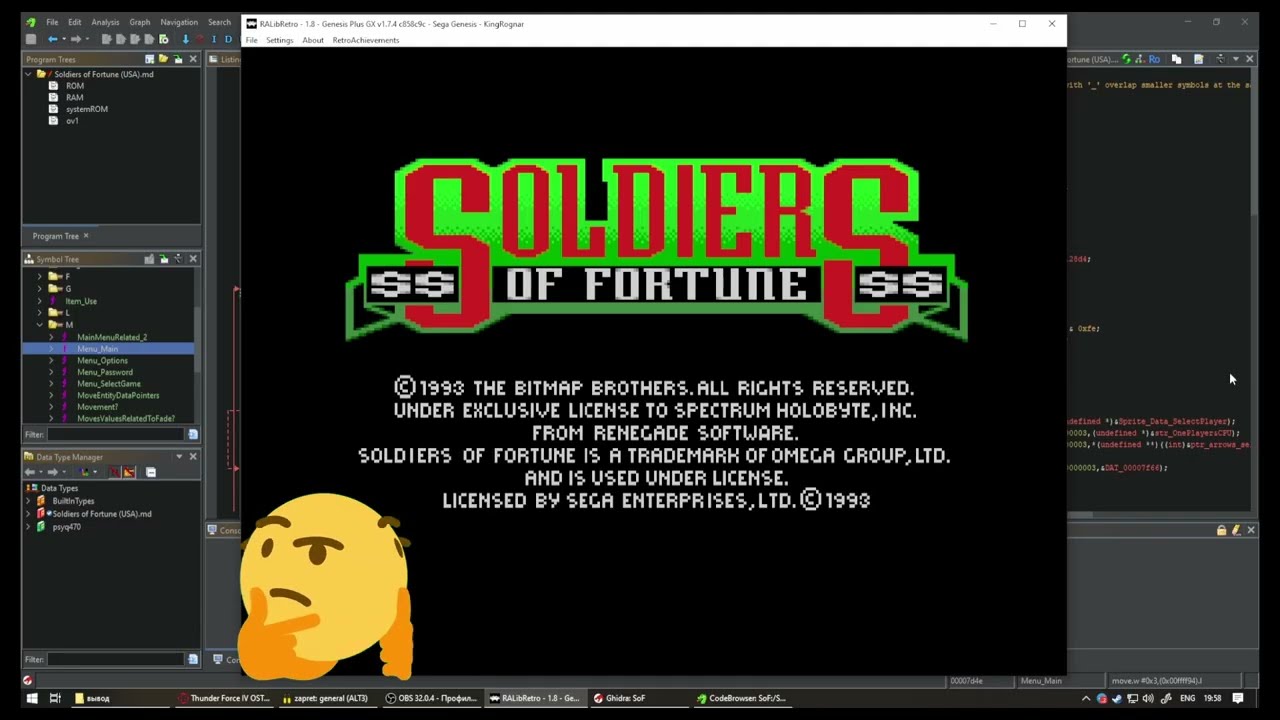 Translation of Genesis ROM - Soldiers Of Fortune / The Chaos Engine [3]