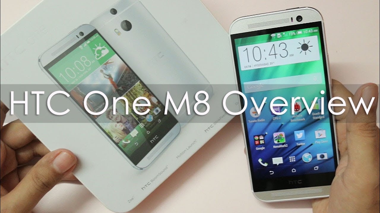 HTC One M8 Unboxing & Hands on Overview