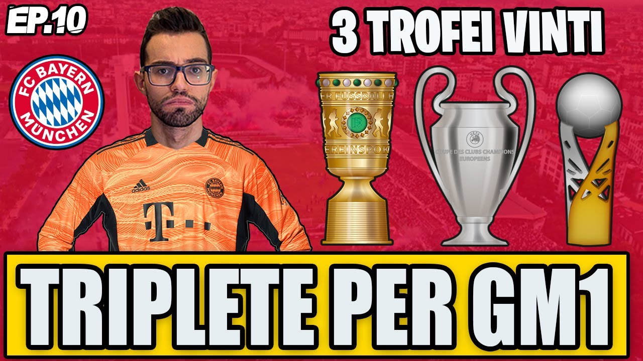 😍 VINTO IL TRIPLETE? FINALE DI STAGIONE CLAMOROSO! + TRE TITOLI VINTI! FIFA 22 CARRIERA PORTIERE #10