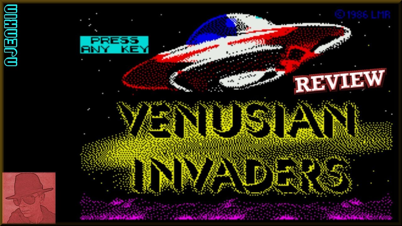 Venusian Invaders — на ZX Spectrum 48K!! с комментариями