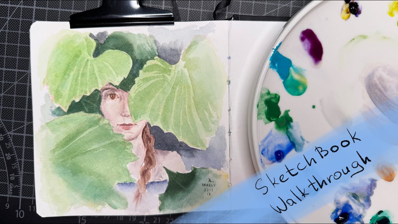 My first sketchbook is complete - walkthrough