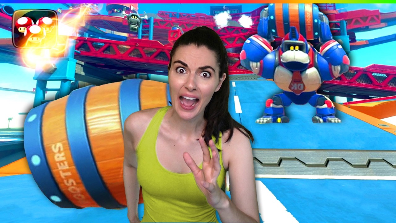 Which Mario Kart WORLD Courses Could a Human Run Through?