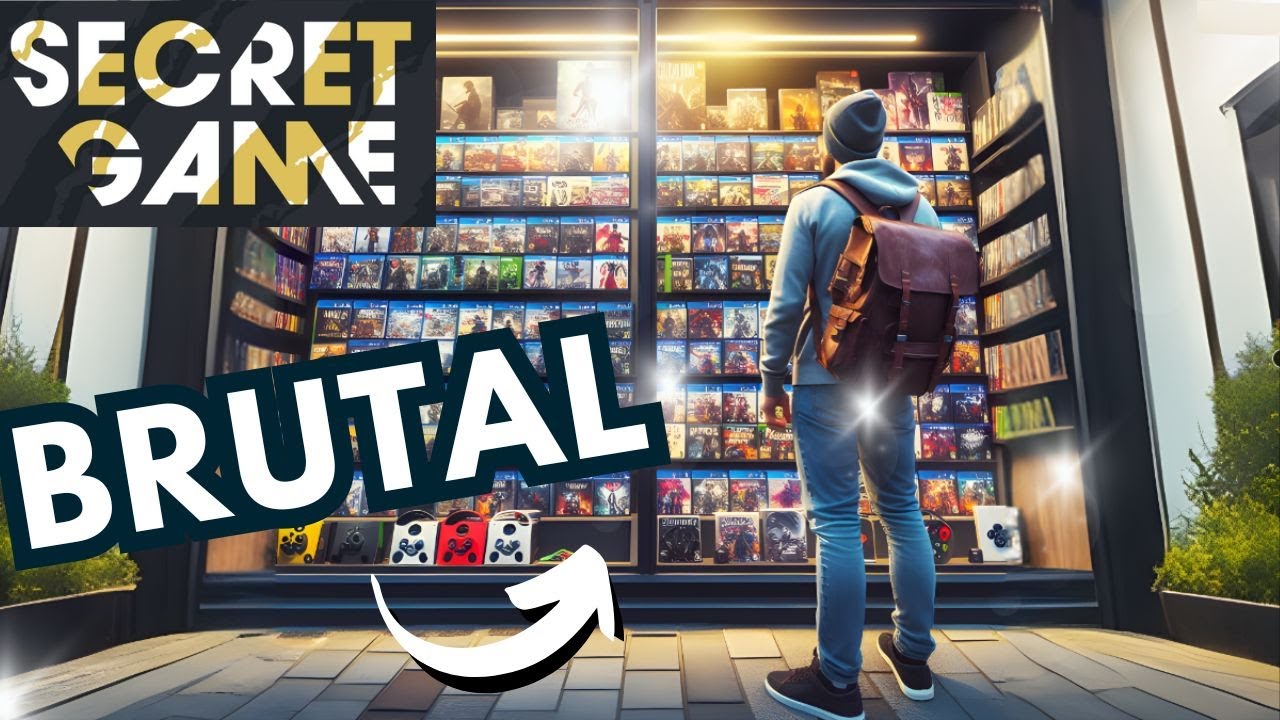 Esta TIENDA de VIDEOJUEGOS OCULTA... es BRUTAL !! - Secret Game (FRANCIA) Está PETADA de JUEGOS!