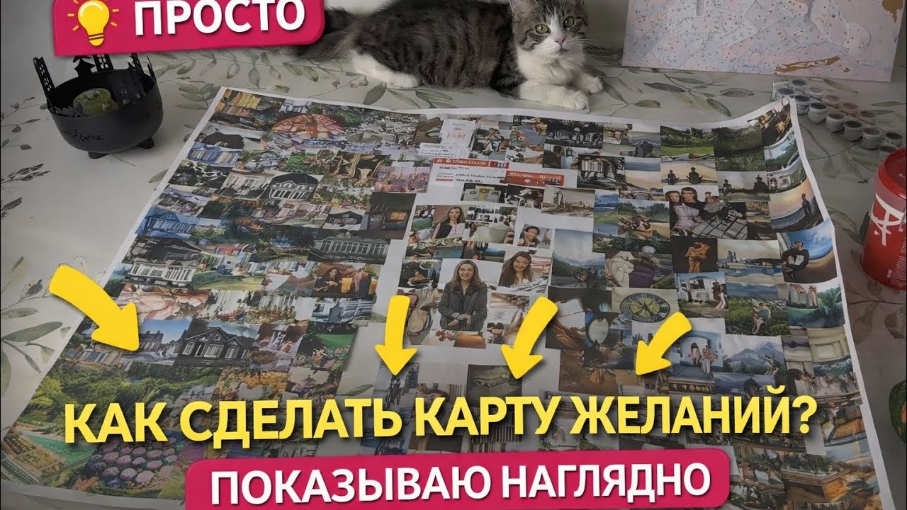Мой опыт создания карты желаний. Все, о чем нужно знать.