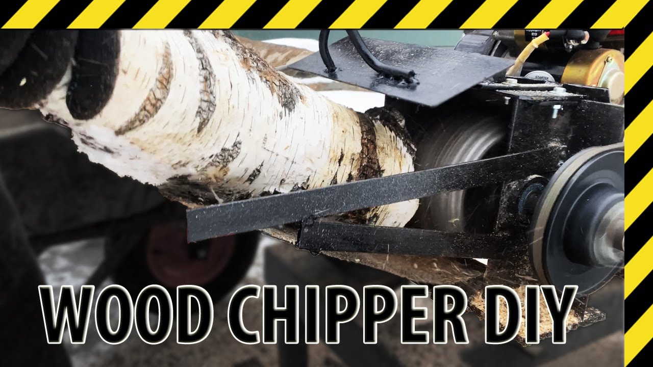 Saw Chain Wood Chipper shorter version
