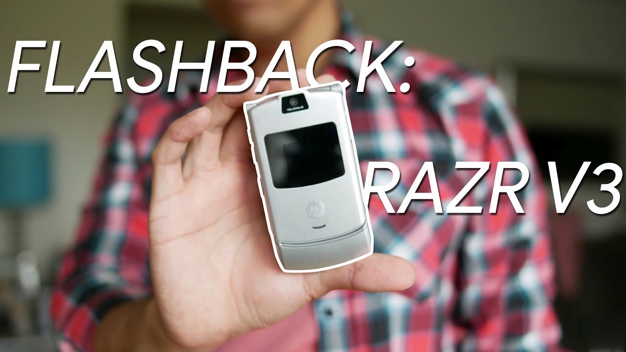 Phones that were ahead of their time: Motorola RAZR V3