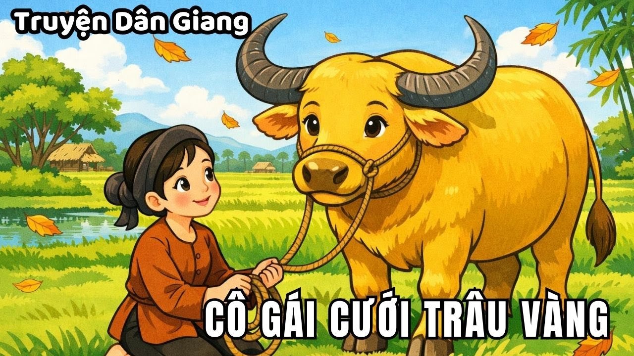 Tuyện Đêm Khuya | CÔ GÁI CƯỚI TRÂU VÀNG LÀM CHỒNG