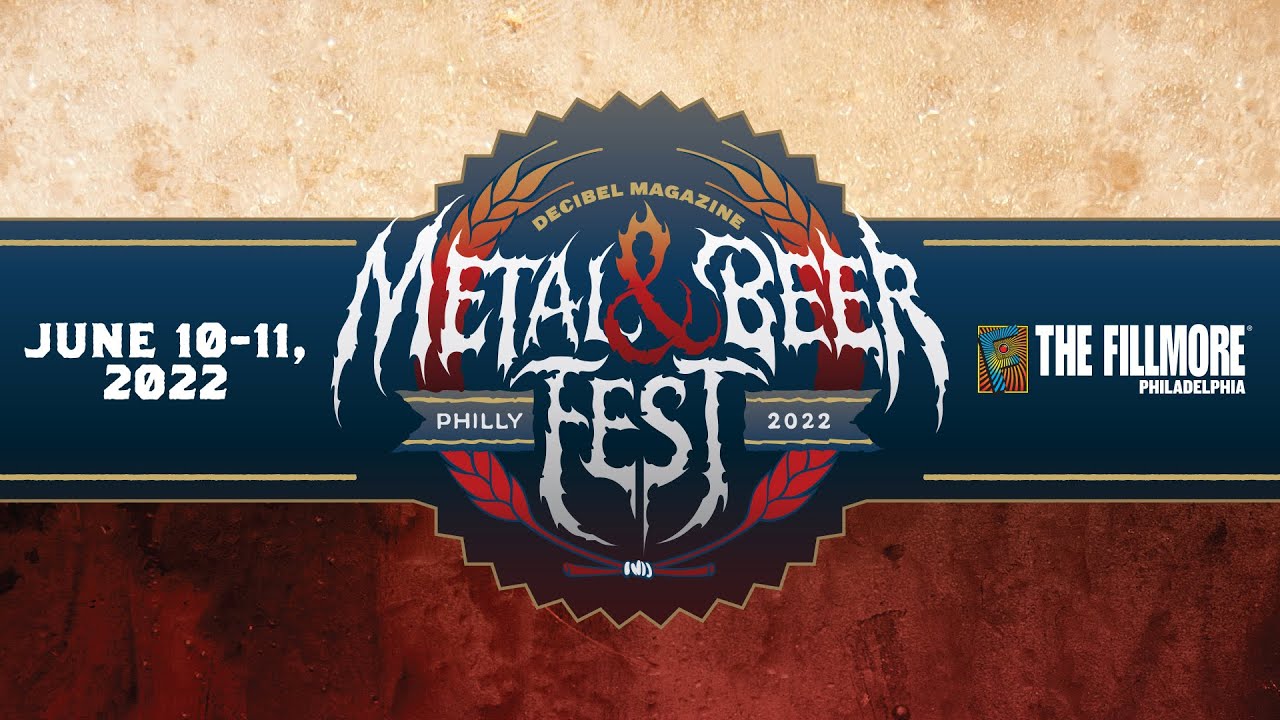 Decibel Magazine Metal & Beer Fest: Philly 2022 Announcement Commercial