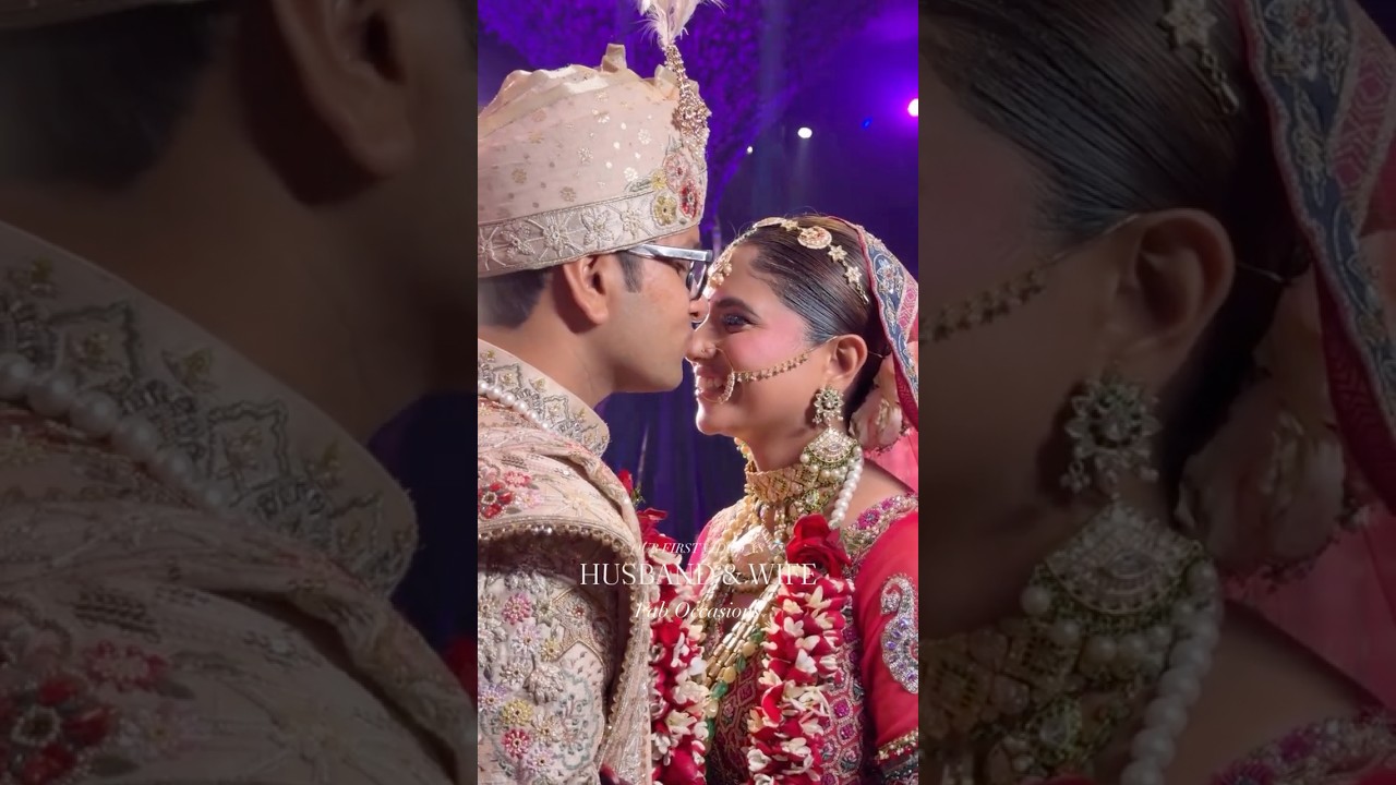 First Video as Husband and Wife | Couple Goals | Love Marriage | Romantic Couple | Friends Forever