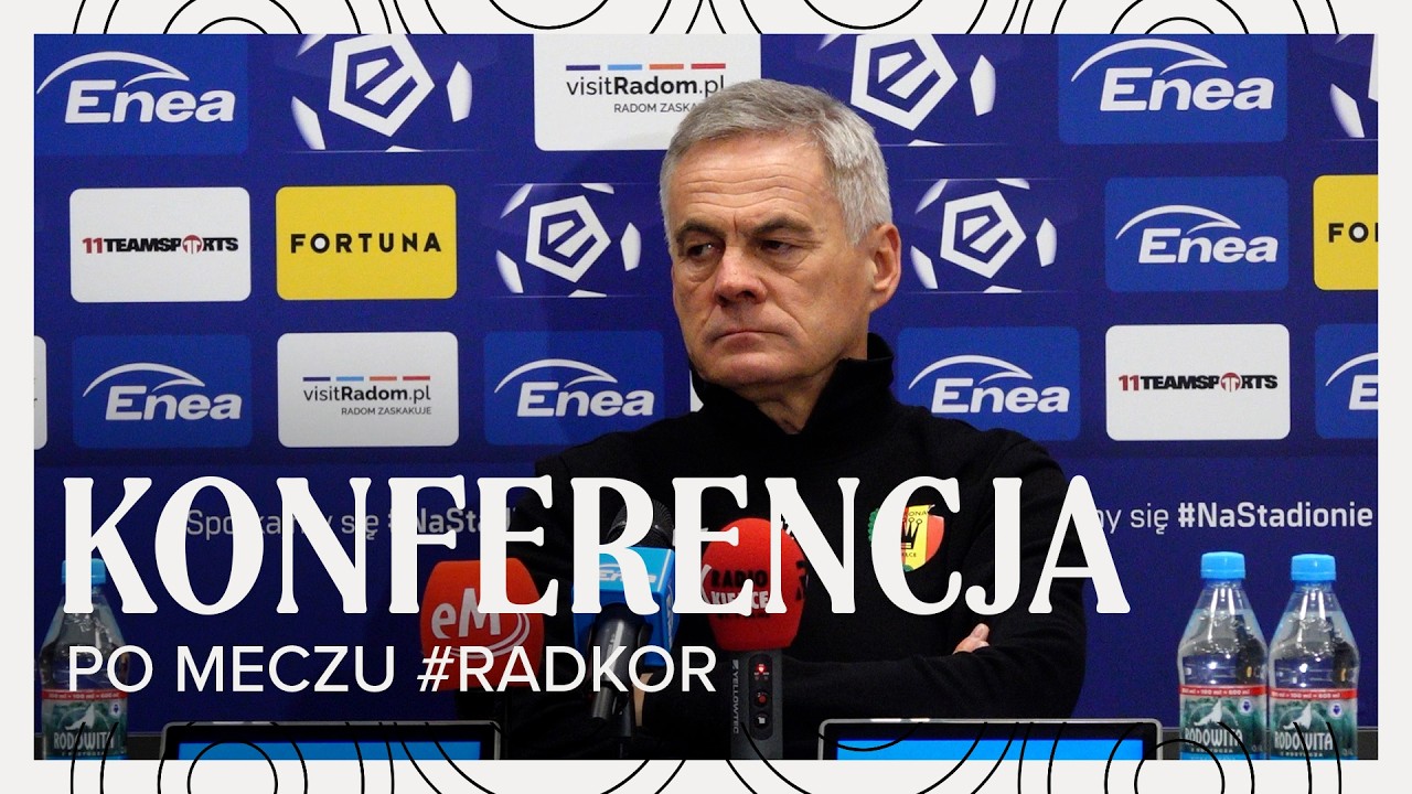 🎙️ Konferencja prasowa po meczu Radomiak Radom - Korona Kielce (0:2)