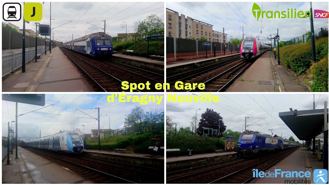 [Transilien J] Spot en Gare d'Éragny Neuville