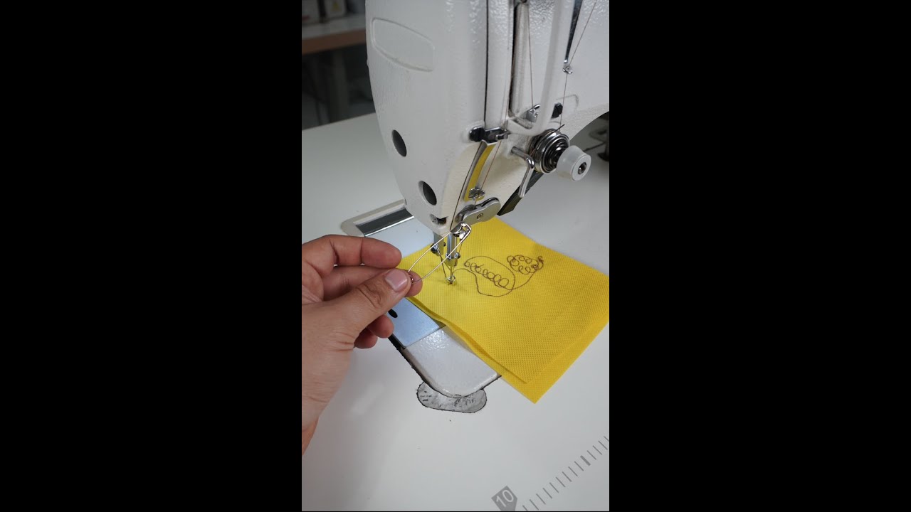 Como bordar con m&aacute;quina recta (Trucos de costura)