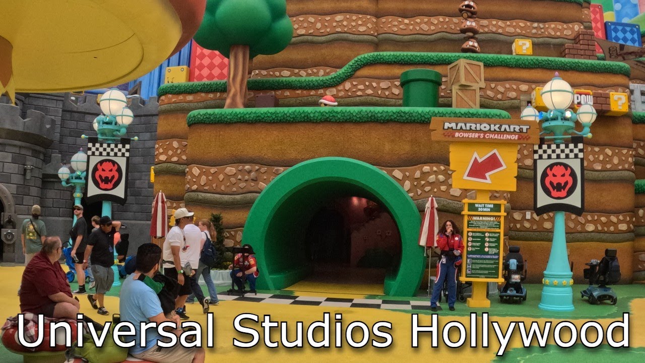 Mario Kart: Bowser’s Challenge Ride POV (Full Experience) | Universal Studios Hollywood 2025