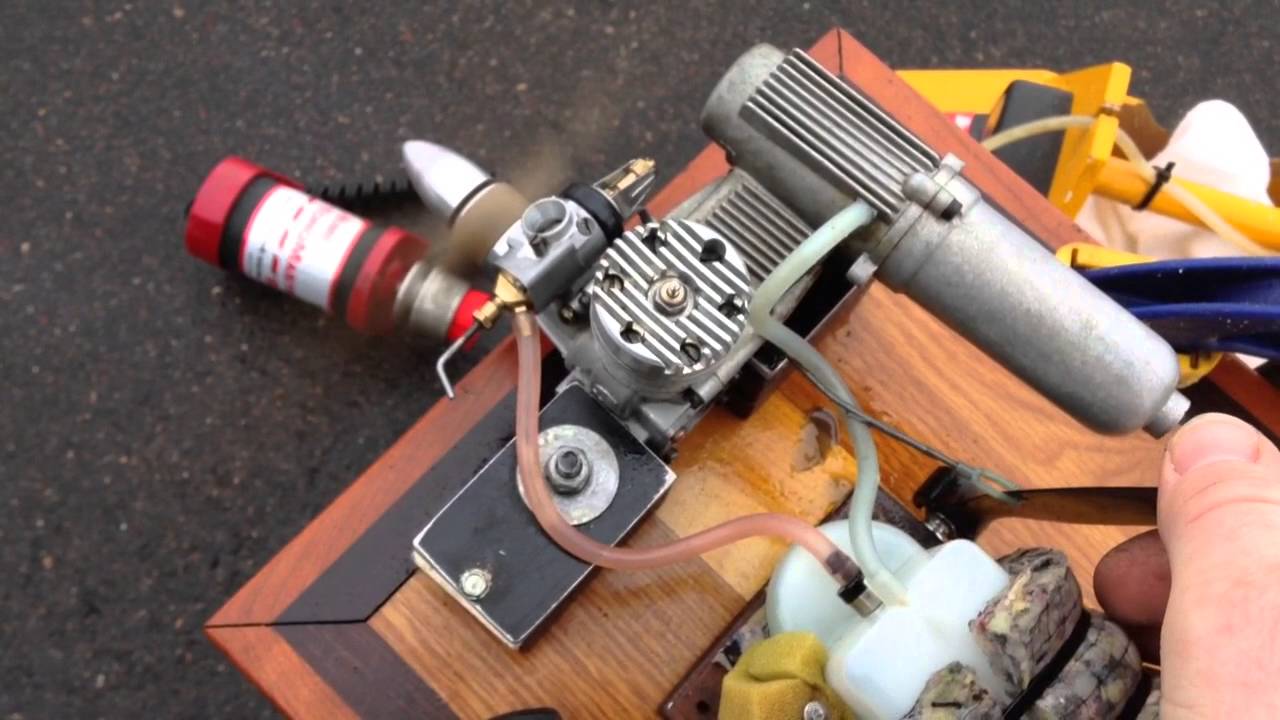 SuperTigre S40 test run after carb repair