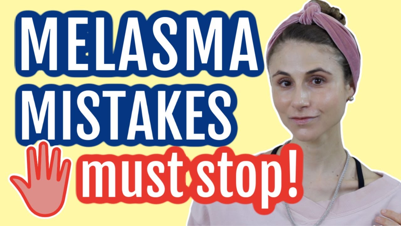 Melasma: mistakes that make it worse & products that help| Dr Dray