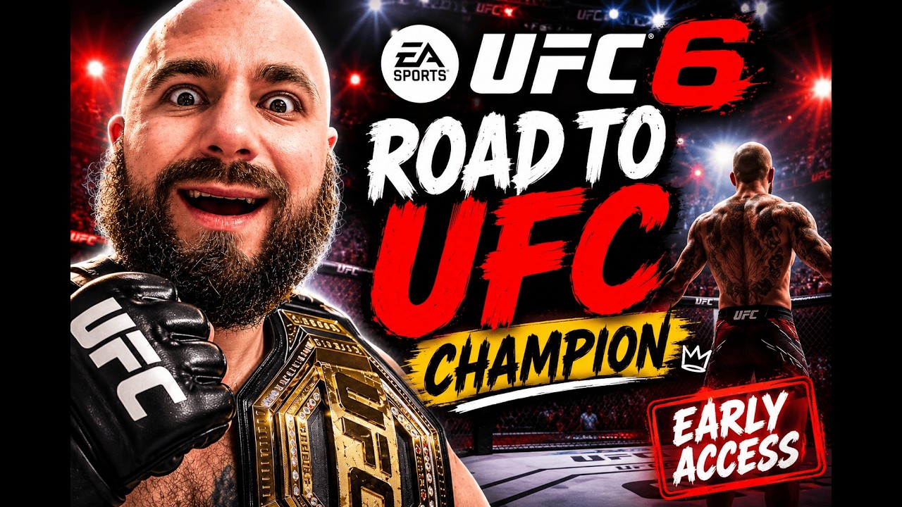 🥊 ROAD TO UFC CHAMPION BEGINS TONIGHT | UFC 6 Early Access