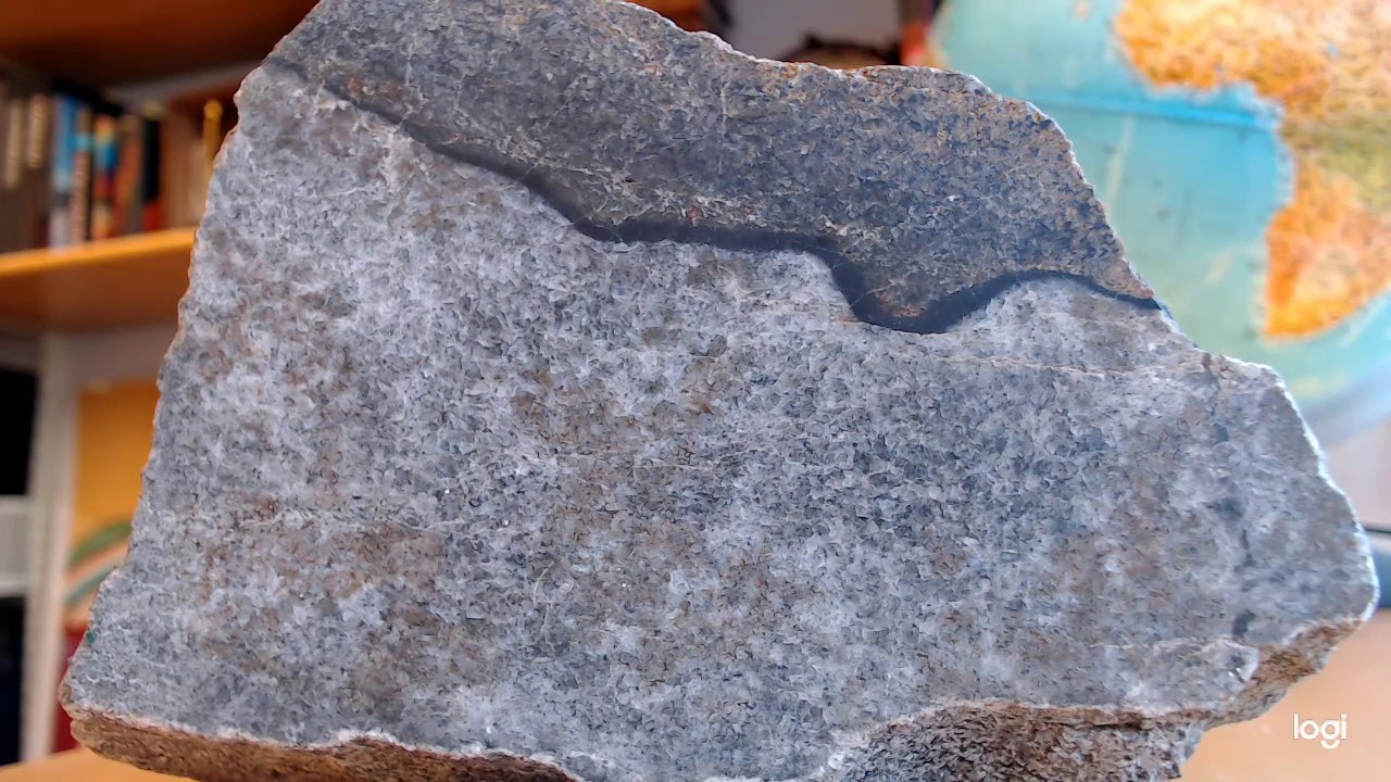 Rock Academy: Troctolite/Peridotite Ultrabasic Cumulate - Isle of Rum, Scotland