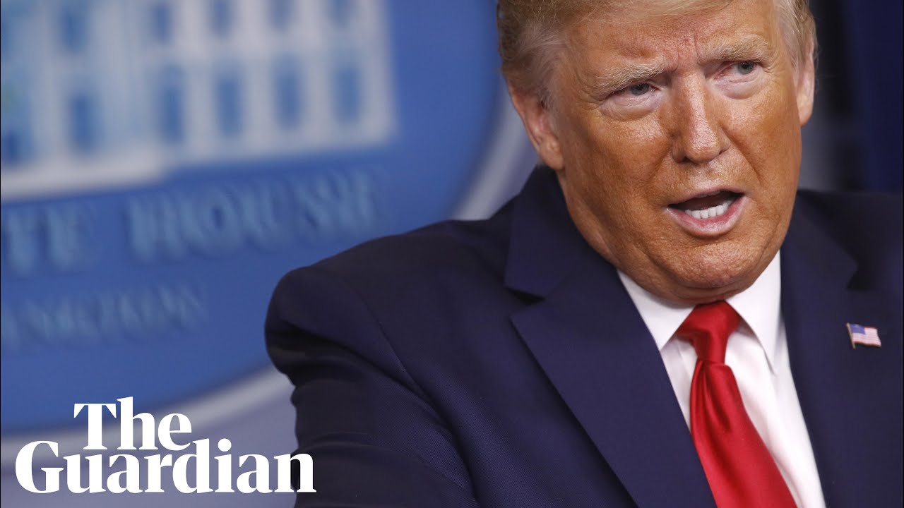 Coronavirus: Trump calls himself 'wartime president' in battle with 'invisible enemy'