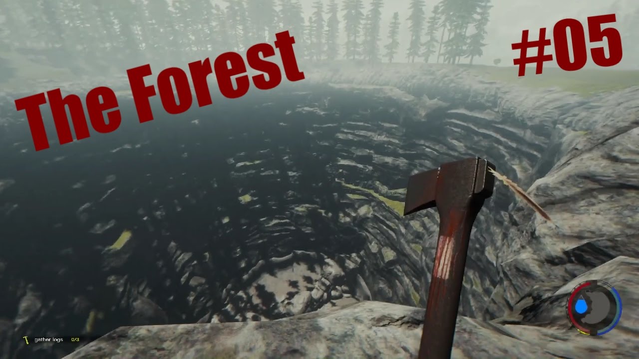 Un nid de poule un peu trop gros !  ( The forest #05 )