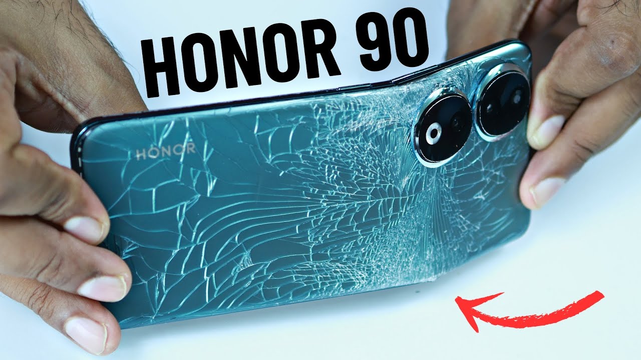 Honor 90 5G Durability Test - Houston We Have a Problem | Bend & Water Test