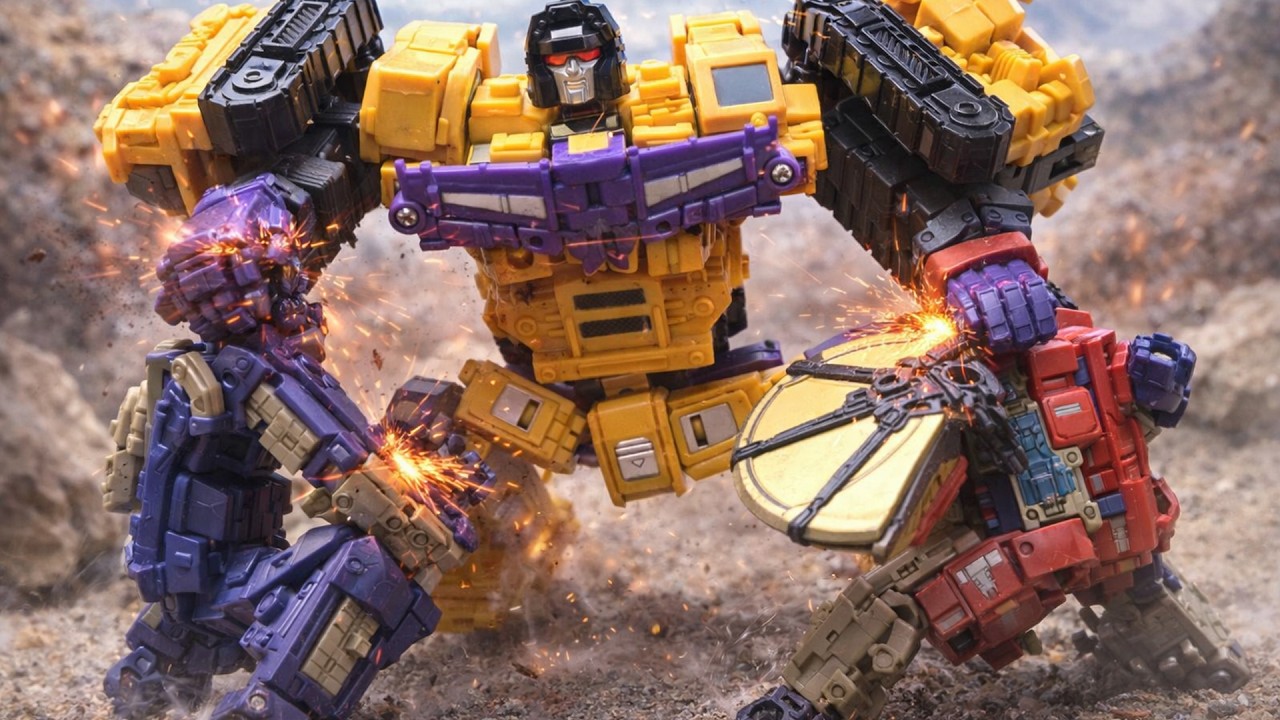 Optimus Prime Kalah!!! Serangan Devastator - Film Transformers: G1