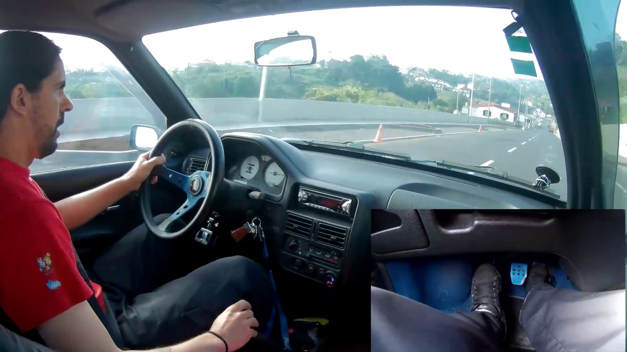 Peugeot 106 Rallye S2 Driving+Footwork footage