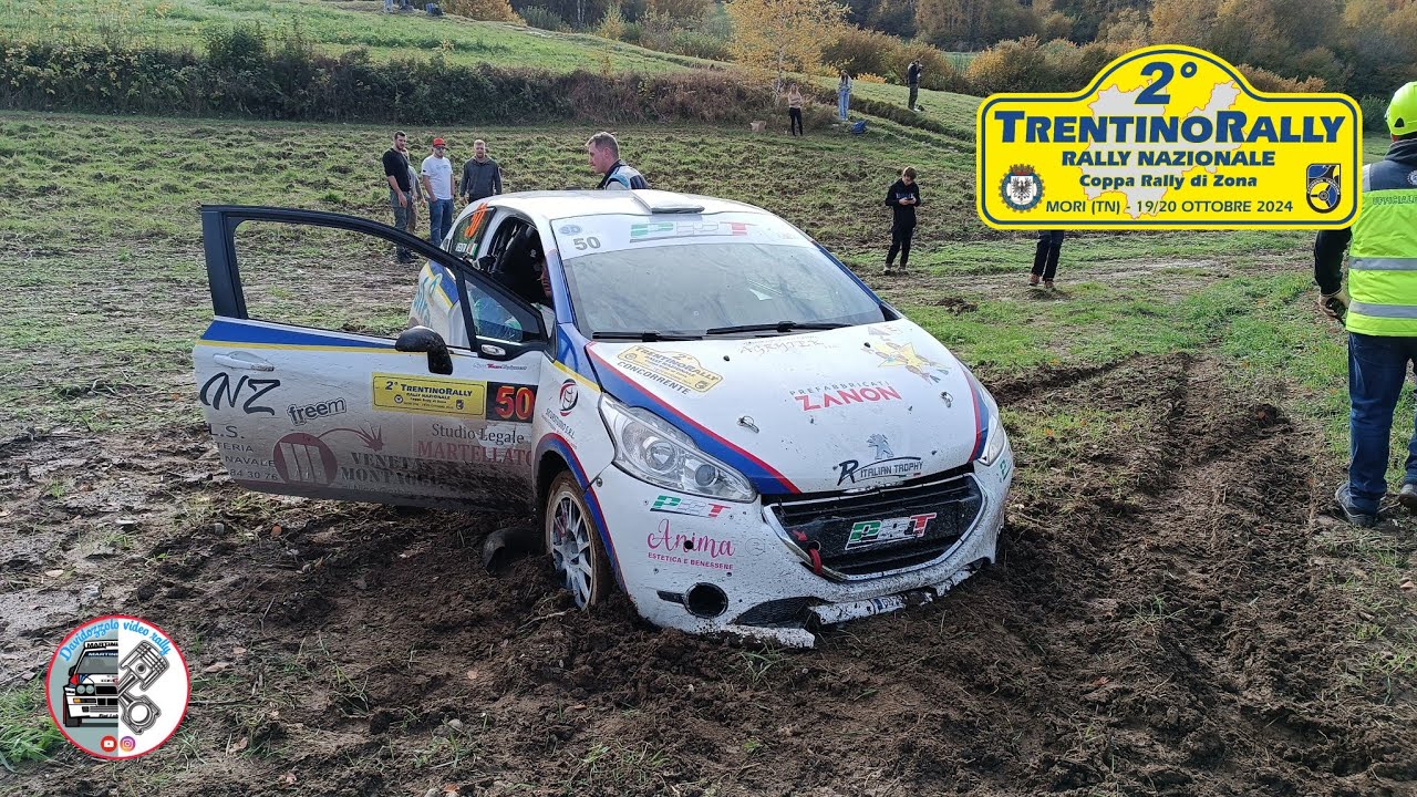 Trentino Rally 2024 Show, crash & mistake