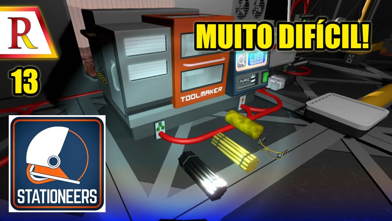Consegui fazer WASPALLOY NA MÃO! | Stationeers | 13