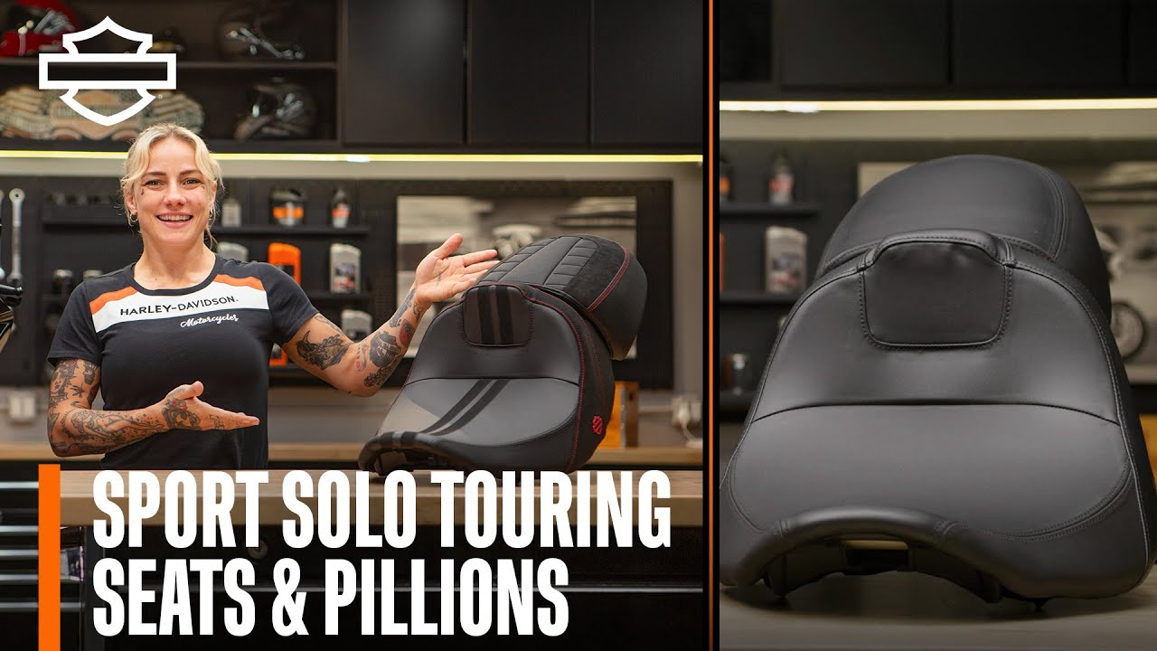 Harley-Davidson Sport Solo Touring Seats and Pillions Overview
