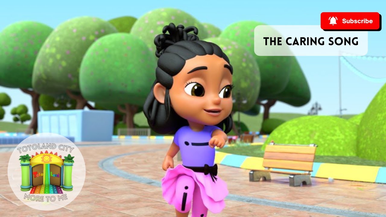 Caring is Kindness Song for Kids |TotoLand Nursery Rhymes and Kids Learning Songs | Fun Learning 