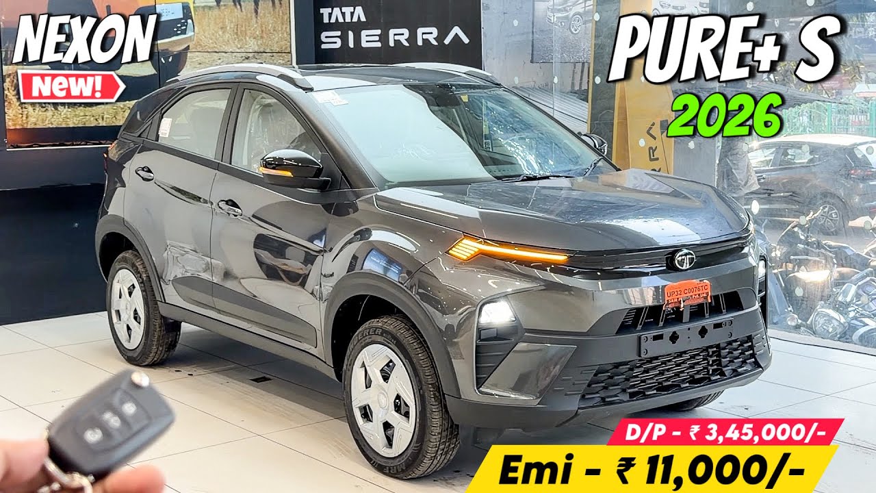Tata Nexon Pure Plus S 2026 ❤️ | GST 2.0 में बम्पर ₹1,55,000/- की महाबचत ✅ | Nexon 2026 Review