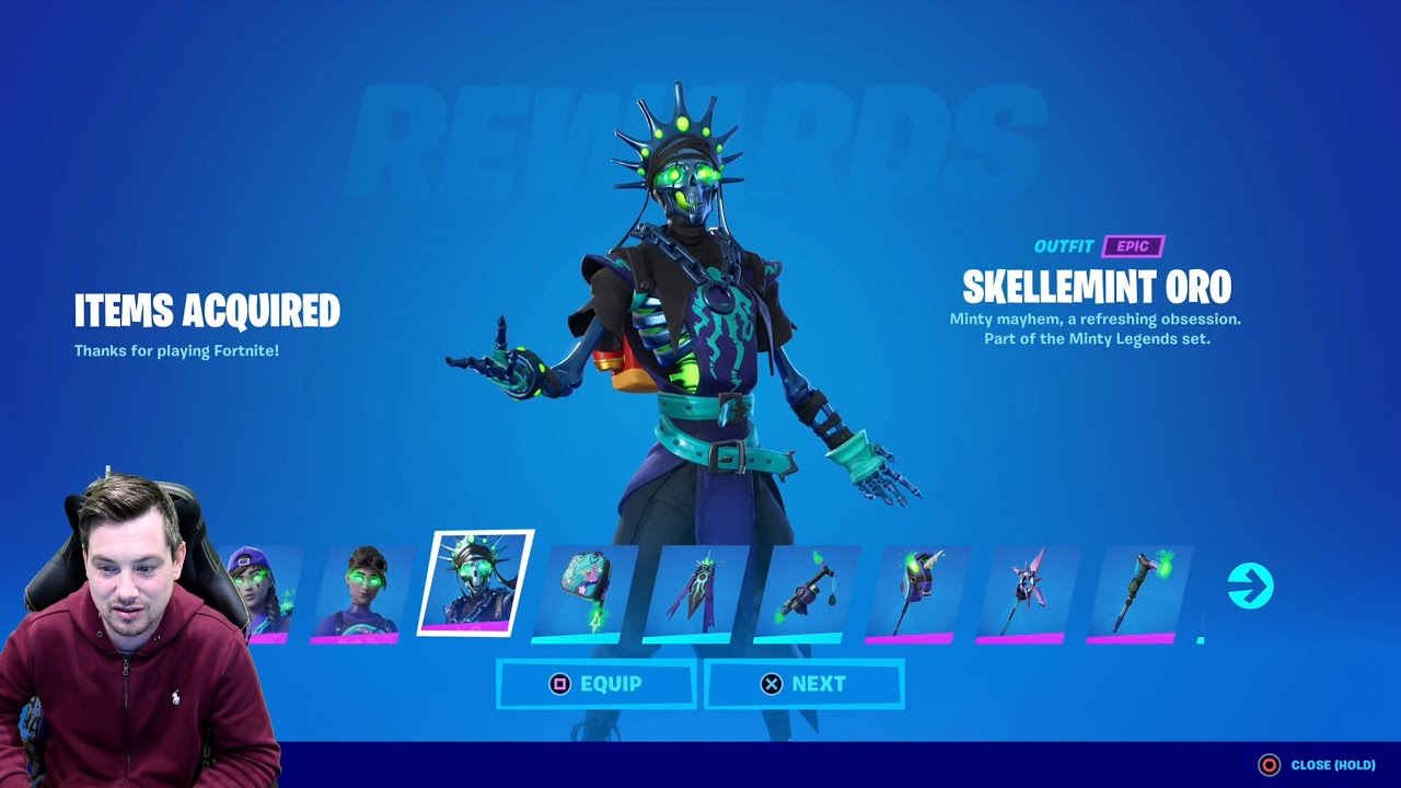 TRUMAnn Unlocking MINTY LEGENDS Pack EARLY! NEW 3 Skin Bundle And 1,000 FREE Fortnite V-Bucks EARLY
