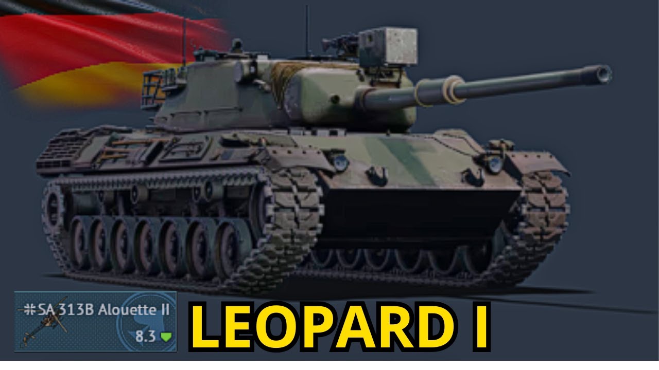 Esse Combo Funciona? Leopard 1 + SA 313 Alouette II | War Thunder