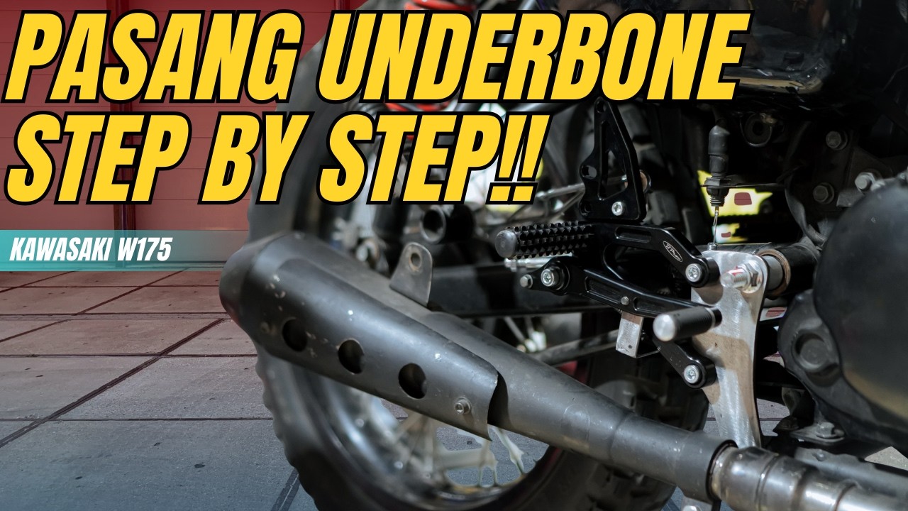 AUTO GANTENG! Begini Cara Pasang Underbone di W175 yang Benar & Fungsional #BengkelTeras