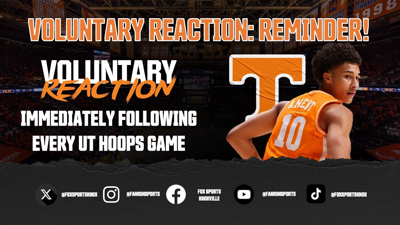 Tennessee/Alabama INSTANT REACTION | Voluntary Reaction is LIVE