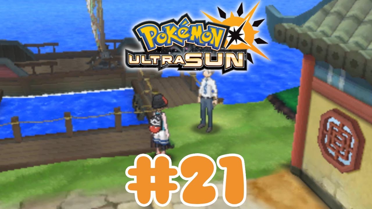 Прохождение игры Pokemon Ultra Sun, часть 21 — Коникони на побережье