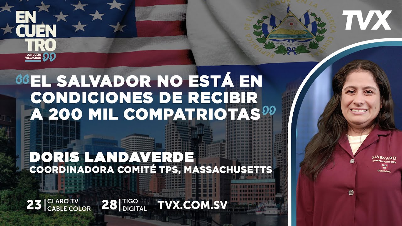Encuentro TVX: Doris Landaverde, Coordinadora Comit&eacute; TPS, Massachusetts