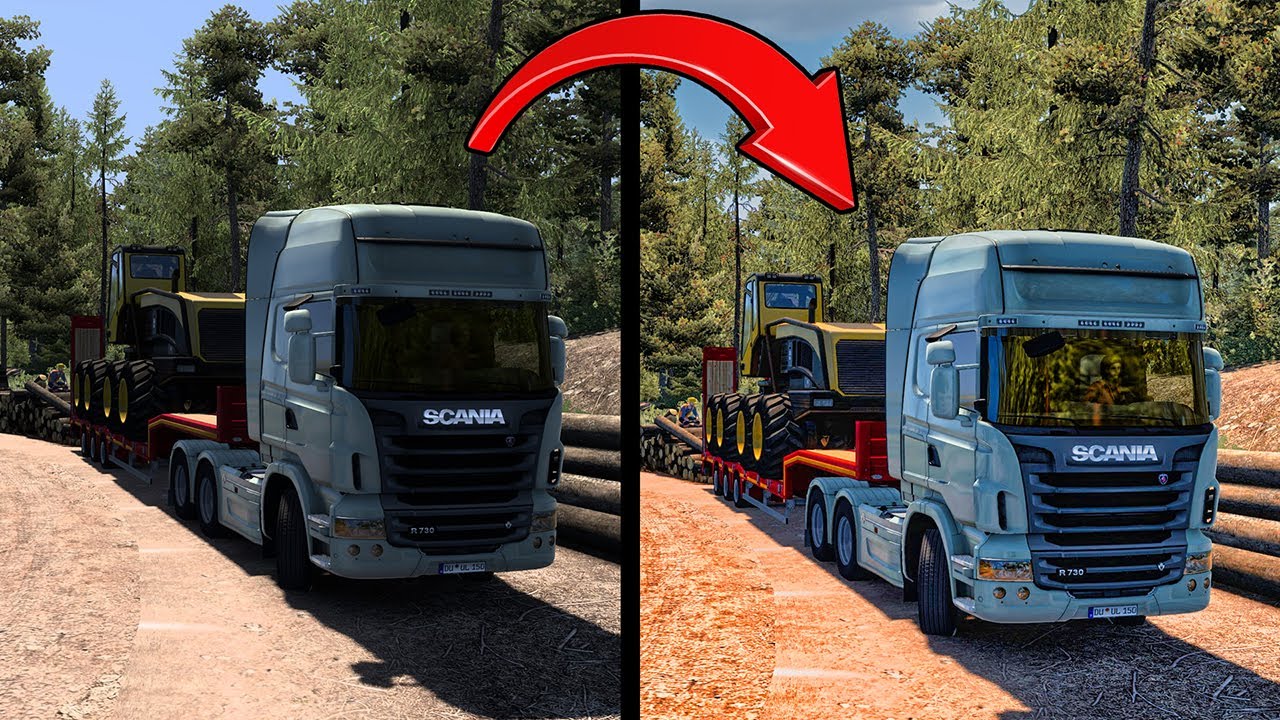 Graphics Settings for ETS2 Reshade HDR - Lucekv12