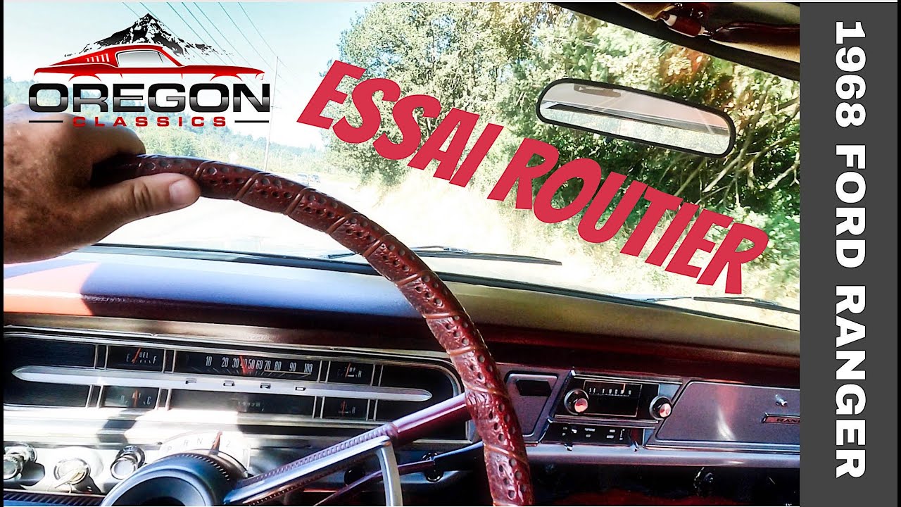 1968 FORD F250 RANGER - ESSAI ROUTIER