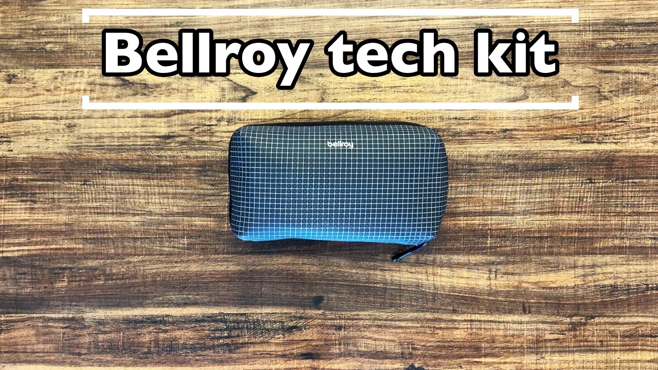 Minimalistyczne pakowanie &ndash; recenzja i wyposażenie zestawu Bellroy Tech Kit