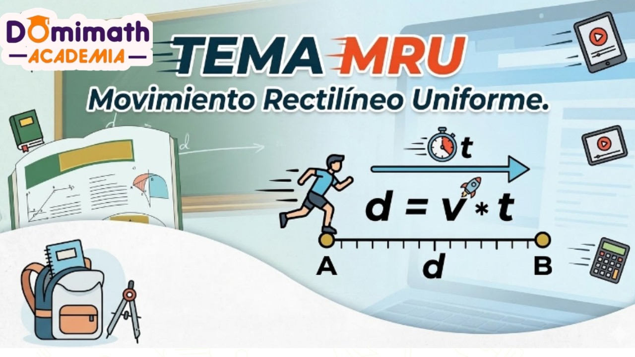 MRU desde Cero: Conceptos, Fórmulas y Ejercicios Resueltos