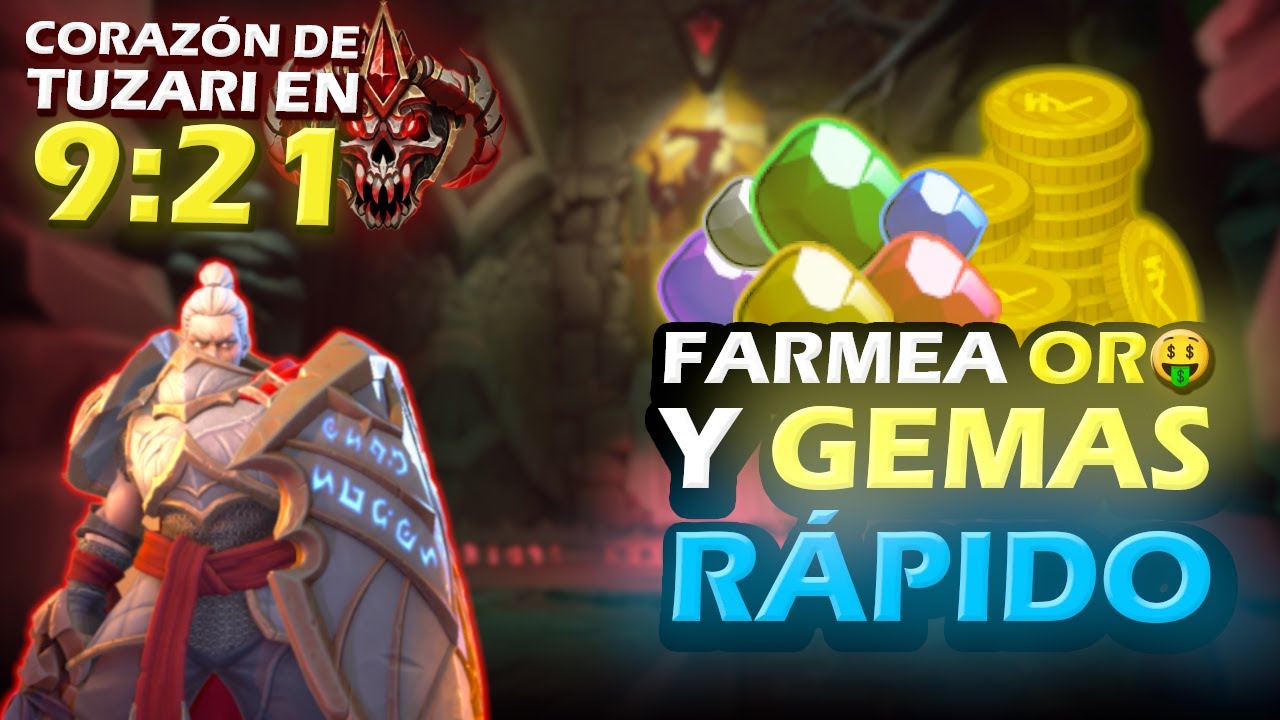 Farmea GEMAS y ORO | Tuzari en 9 minutos | Tank POV