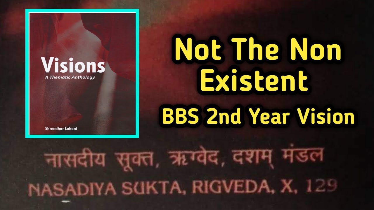 Not The Non Existent Summary Bbs 2nd Year