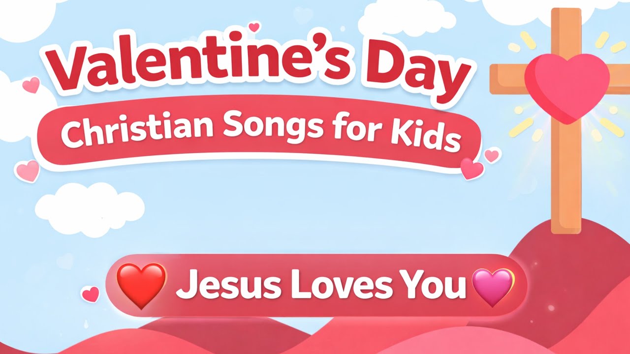 Christian Songs for Children | Valentine's Day Worship | Love the Lord & More!