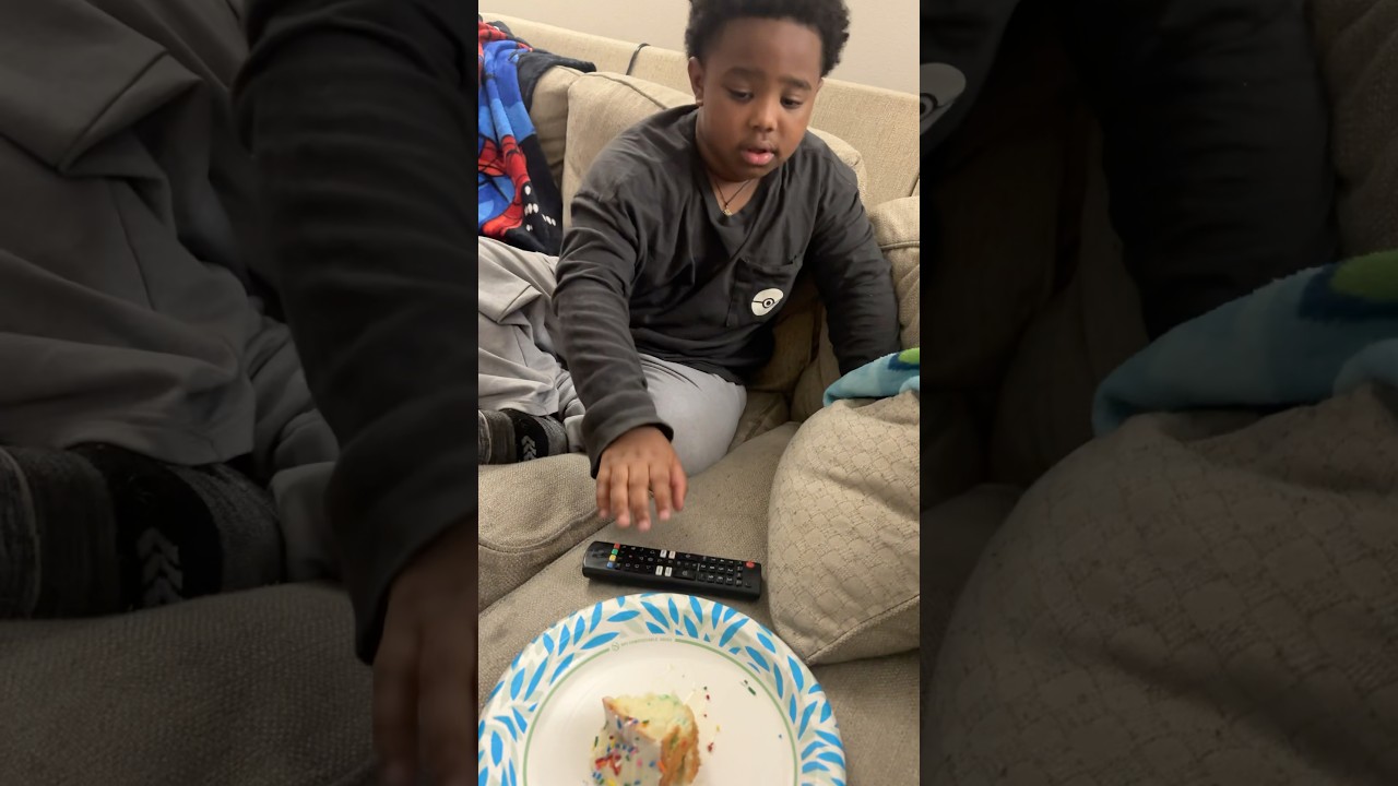 Mom thought son wanted her cake #shorts